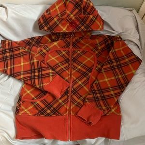 Lululemon plaid hoodie